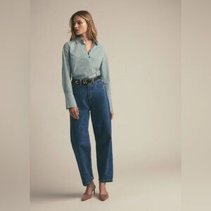 Favorite Daughter “The Nikki” Mid Rise Barrel Jeans – Size 24 – Like New